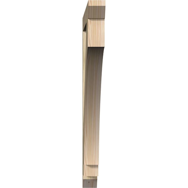 Imperial Slat Rough Sawn Bracket, Douglas Fir, 4W X 48D X 48H